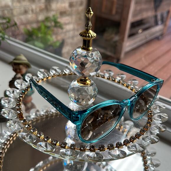 Chloe Azure Round Sunglasses 52mm Frame main image 5